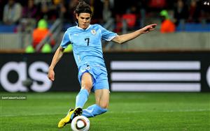 Uruguayan professional footballer, Edinson Cavani - member of FIFA 2018 national squad